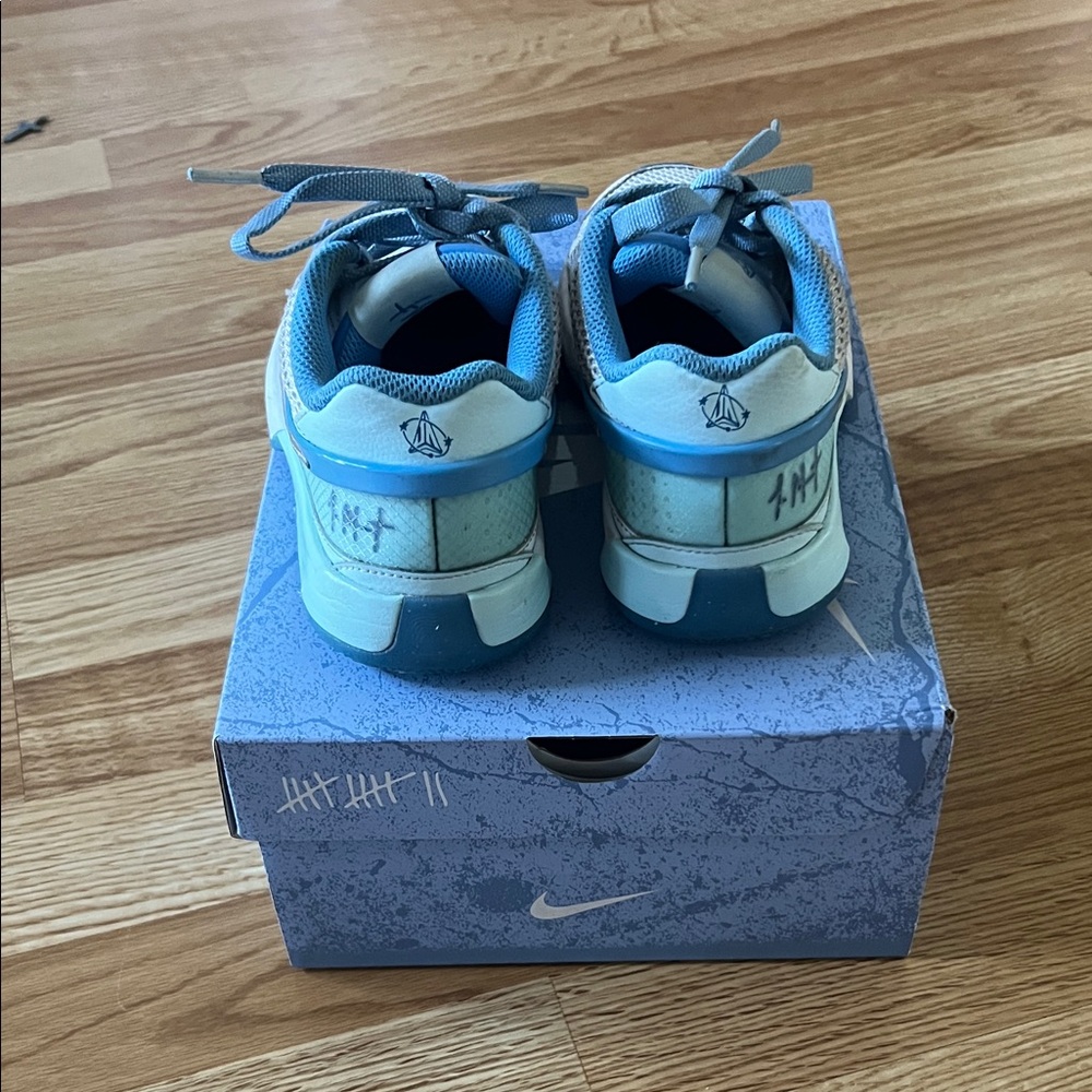 Nike Ja Morant Sneakers - Light Blue and White - Picture 4 of 7